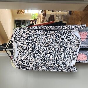 EUC Luxletic Animal Print Top Sz XS